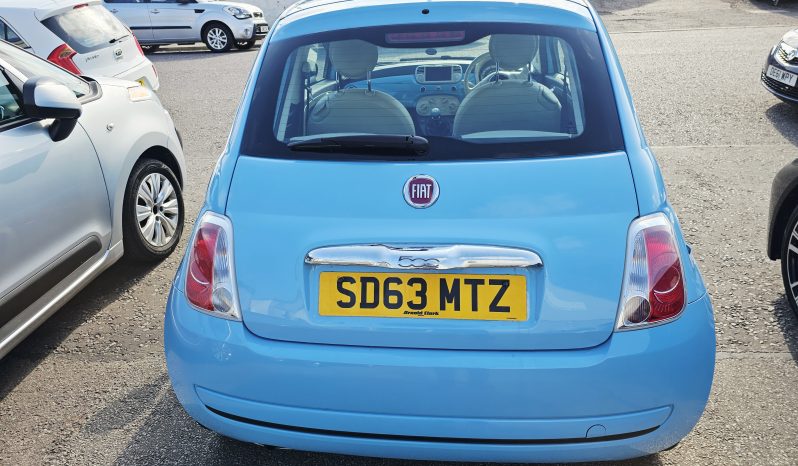 2013 Blue Fiat 500 Colour Therapy,1.2L Petrol.MOT April 2027.£35 Tax.3Dr.72k Miles.Ulez free.2 Owner £3495 full