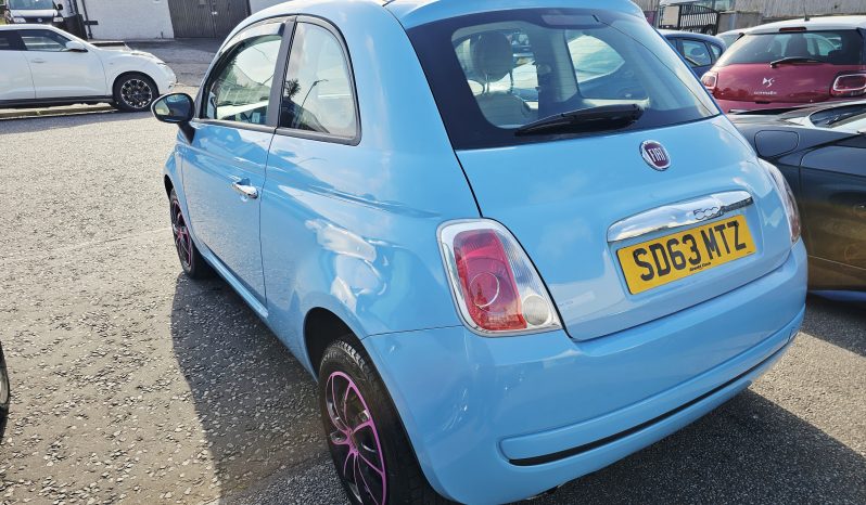 2013 Blue Fiat 500 Colour Therapy,1.2L Petrol.MOT April 2027.£35 Tax.3Dr.72k Miles.Ulez free.2 Owner £3495 full