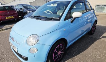 2013 Blue Fiat 500 Colour Therapy,1.2L Petrol.MOT April 2027.£35 Tax.3Dr.72k Miles.Ulez free.2 Owner £3495 full