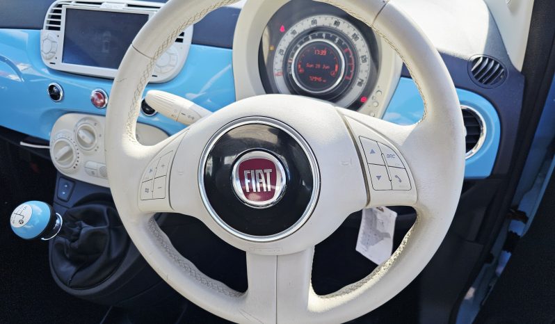 2013 Blue Fiat 500 Colour Therapy,1.2L Petrol.MOT April 2027.£35 Tax.3Dr.72k Miles.Ulez free.2 Owner £3495 full