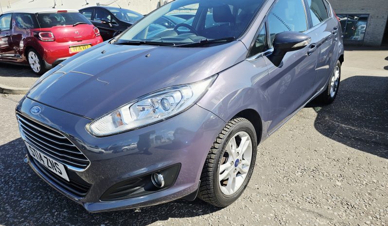 2014 Grey Ford Fiesta Zetec, 1.2 petrol. 5Dr. MOT June 2027.5Dr.Low Miles. Ulez free.FSH. 2 Owner £3995 full