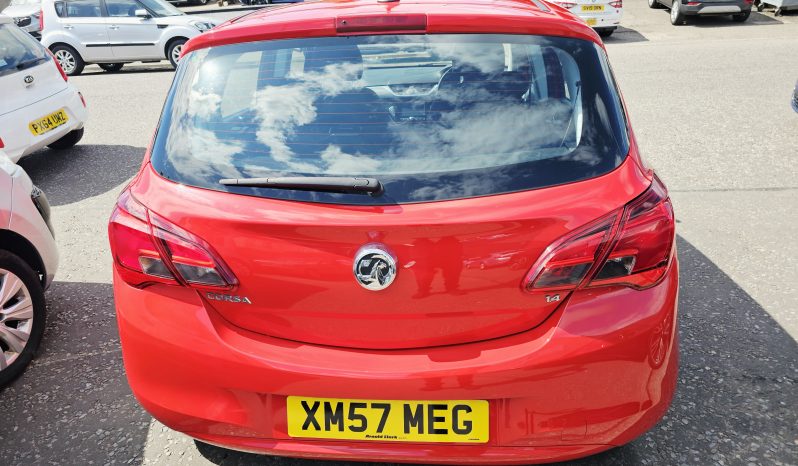 46k Miles! 2016 Red Vauxhall CORSA Ecoflex Design, 1.4 PETROL.MOT December 2026.5Dr.£35 Tax.Ulez free £5795 full
