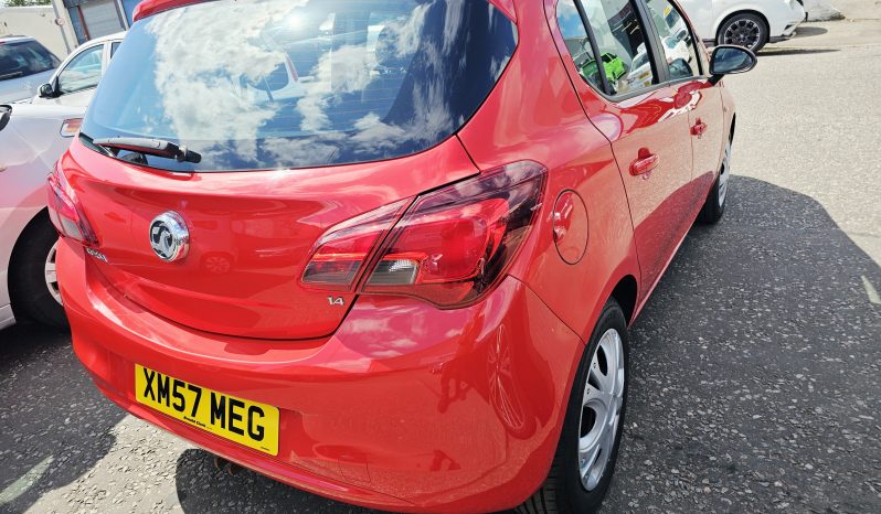 46k Miles! 2016 Red Vauxhall CORSA Ecoflex Design, 1.4 PETROL.MOT December 2026.5Dr.£35 Tax.Ulez free £5795 full