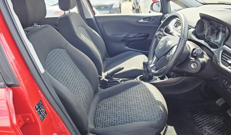 46k Miles! 2016 Red Vauxhall CORSA Ecoflex Design, 1.4 PETROL.MOT December 2026.5Dr.£35 Tax.Ulez free £5795 full