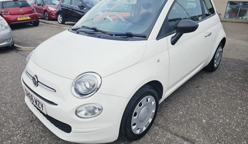 57k miles! 2016 White Fiat 500 Pop,1.2L Petrol.MOT May 2027.£35 Tax.3Dr.FSH.Ulez free.2 Owner £4995 full