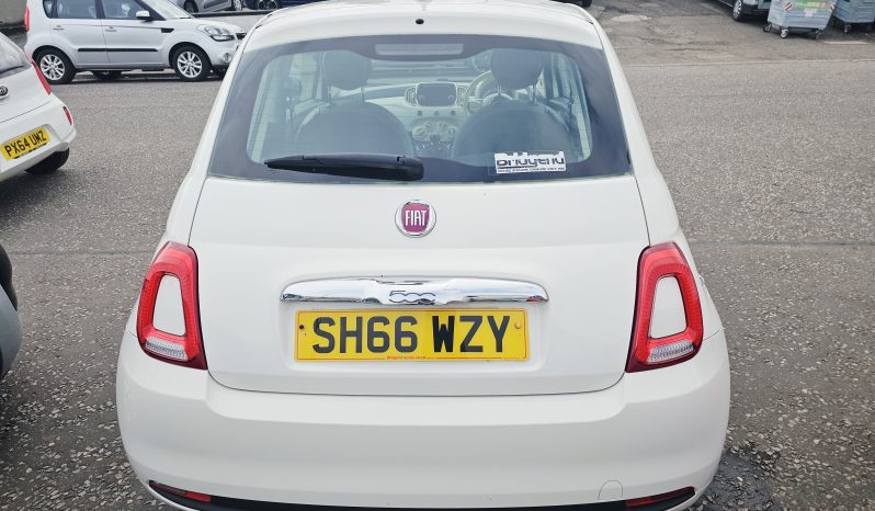 57k miles! 2016 White Fiat 500 Pop,1.2L Petrol.MOT May 2027.£35 Tax.3Dr.FSH.Ulez free.2 Owner £4995 full