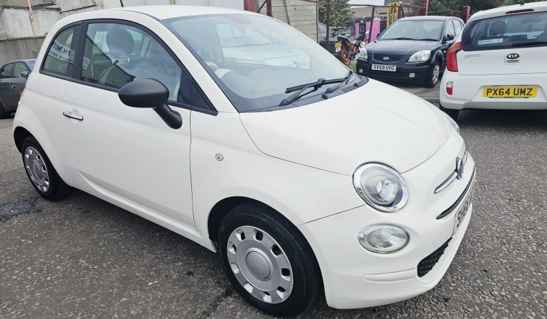 57k miles! 2016 White Fiat 500 Pop,1.2L Petrol.MOT May 2027.£35 Tax.3Dr.FSH.Ulez free.2 Owner £4995 full
