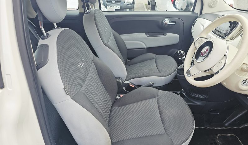 57k miles! 2016 White Fiat 500 Pop,1.2L Petrol.MOT May 2027.£35 Tax.3Dr.FSH.Ulez free.2 Owner £4995 full