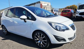 2013 White Vauxhall Meriva Active Limited Edition,1.4L Petrol, MOT January 2027.Low Miles.5Dr.FSH.Ulez free.1 Owner £2995 full
