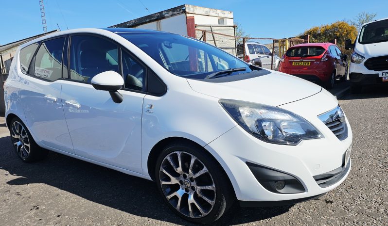 2013 White Vauxhall Meriva Active Limited Edition,1.4L Petrol, MOT January 2027.Low Miles.5Dr.FSH.Ulez free.1 Owner £2995 full