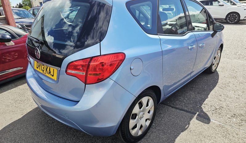 2013 Blue Vauxhall Meriva Exclusiv, 1.4L Petrol, MOT April 2027.Low Miles.5Dr.Ulez free.1 Owner £2495 full
