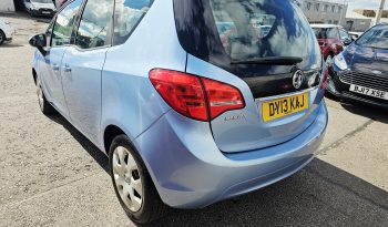 2013 Blue Vauxhall Meriva Exclusiv, 1.4L Petrol, MOT April 2027.Low Miles.5Dr.Ulez free.1 Owner £2495 full