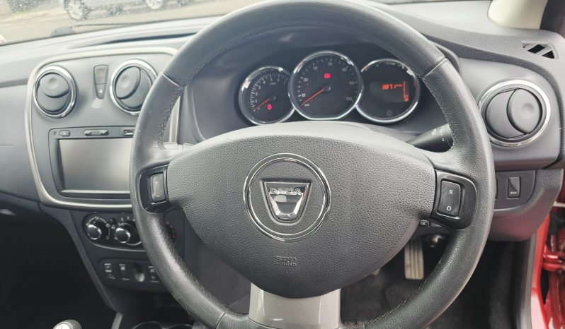 58k Miles! 2014 Red Dacia Sandero Stepway TCe Laureate,1L Petrol, MOT May 2027.5Dr.FSH.Ulez free.Sat Nav.2 Owner £4495 full