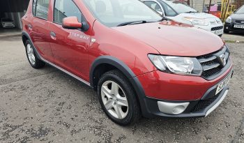 58k Miles! 2014 Red Dacia Sandero Stepway TCe Laureate,1L Petrol, MOT May 2027.5Dr.FSH.Ulez free.Sat Nav.2 Owner £4495 full