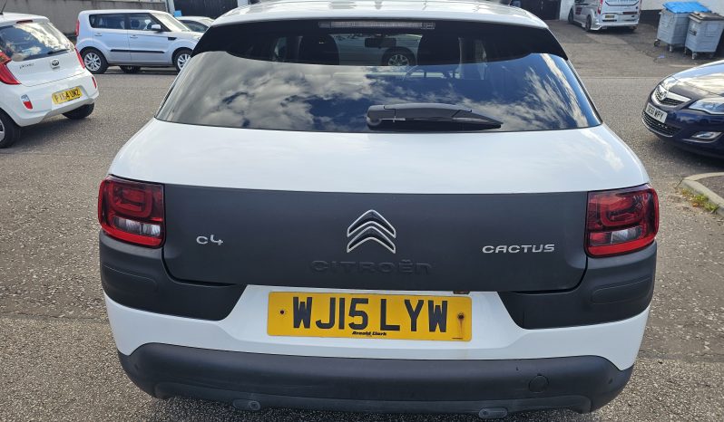 59k Miles! 2015 White Citron C4 Cactus Flair Pure tech, 1.2L petrol.MOT February 2027.5dr.£20 Tax.Reverse Camera.Ulez Free.1 Owner £4995 full