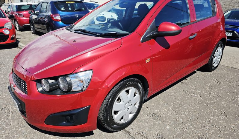 55k miles! 2012 Red Chevrolet Aveo LS,1.2L Petrol. MOT June 2027,FSH,Ulez free £2495 full