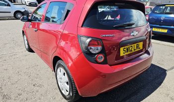 55k miles! 2012 Red Chevrolet Aveo LS,1.2L Petrol. MOT June 2027,FSH,Ulez free £2495 full