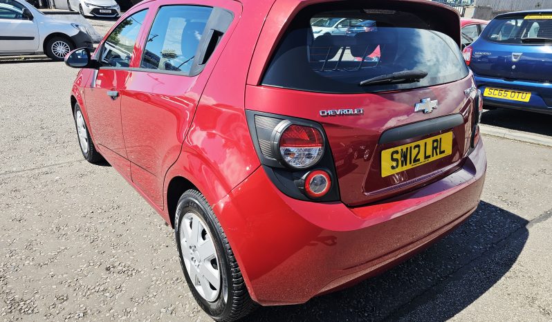 55k miles! 2012 Red Chevrolet Aveo LS,1.2L Petrol. MOT June 2027,FSH,Ulez free £2495 full