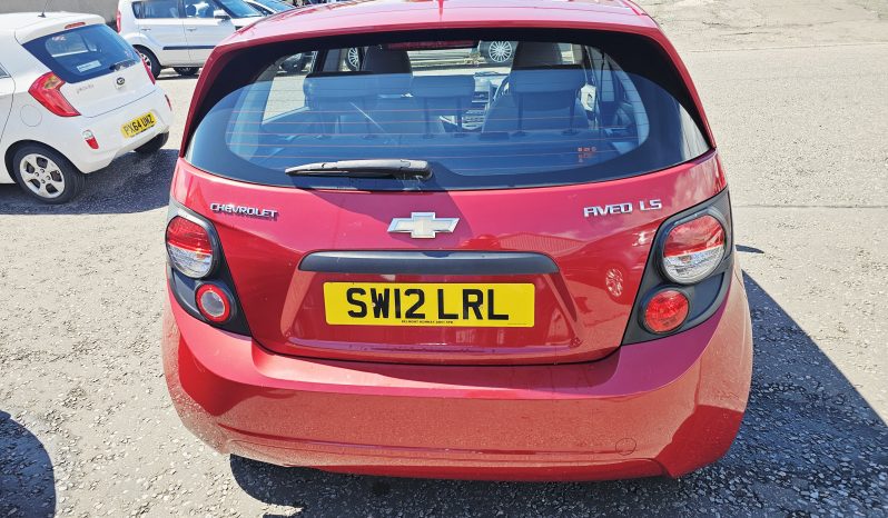 55k miles! 2012 Red Chevrolet Aveo LS,1.2L Petrol. MOT June 2027,FSH,Ulez free £2495 full