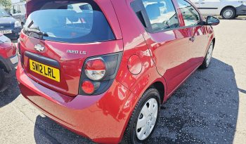55k miles! 2012 Red Chevrolet Aveo LS,1.2L Petrol. MOT June 2027,FSH,Ulez free £2495 full
