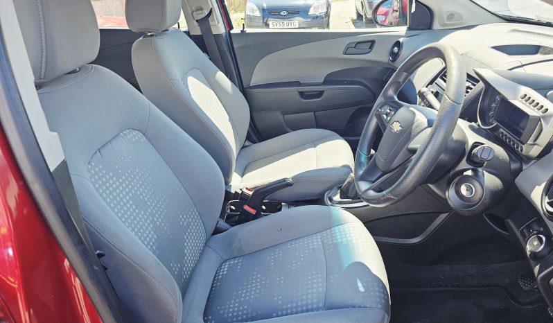 55k miles! 2012 Red Chevrolet Aveo LS,1.2L Petrol. MOT June 2027,FSH,Ulez free £2495 full