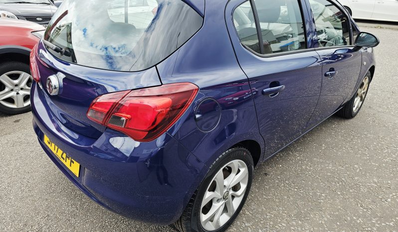 2017 Blue Vauxhall CORSA Ecoflex Energy, 1.4 PETROL.MOT February 2027.5Dr. 74K miles.£35 Tax.2 Owner.Ulez free £4995 full