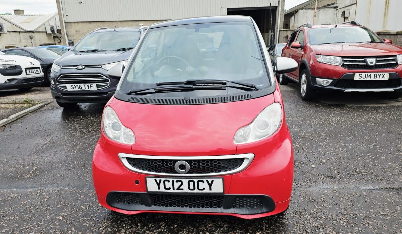 44k miles! Automatic! 2012 Red Smart forTwo Passion MHD,1 Litre Petrol.MOT July 2027.£20 Tax.Sunroof.Ulez free £3895 full