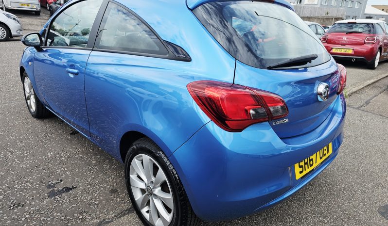 2017 Blue Vauxhall CORSA Ecoflex Energy, 1.4L PETROL.MOT June 2027.3Dr. Low miles.£35 Tax.FSH.Ulez free £2995 full