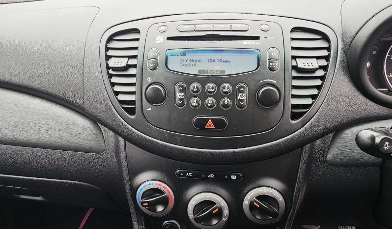 51k Miles! 2013 Silver Hyundai i10 Active, 1.2 L petrol, Mot April 2027.5dr. Aux.£20 tax. FSH.Ulez free £3495 full