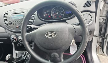 51k Miles! 2013 Silver Hyundai i10 Active, 1.2 L petrol, Mot April 2027.5dr. Aux.£20 tax. FSH.Ulez free £3495 full