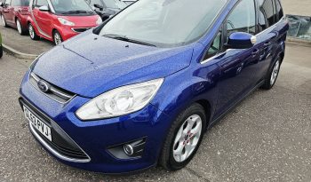 Automatic! 7 Seaters! 59k Miles! 2014 Blue Ford Grand C-Max Titanium TDCI, 2L Diesel.MOT June 2027.5Dr £4995 full