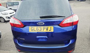 Automatic! 7 Seaters! 59k Miles! 2014 Blue Ford Grand C-Max Titanium TDCI, 2L Diesel.MOT June 2027.5Dr £4995 full