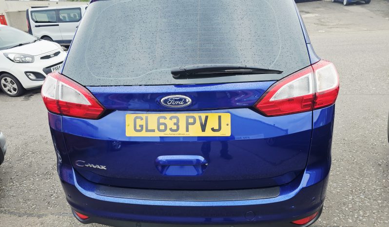 Automatic! 7 Seaters! 59k Miles! 2014 Blue Ford Grand C-Max Titanium TDCI, 2L Diesel.MOT June 2027.5Dr £4995 full