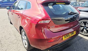 Automatic! 2016 Red Volvo V40 SE NAV D4, 2L Diesel.MOT June 2027.£20 Tax.FSH.Ulez free £8495 full