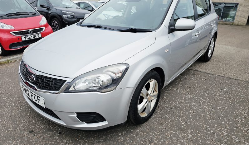 2012 Silver KIA CEED VR-7,1.4L Petrol.MOT June 2027.5Dr.FSH.Ulez free.2 Owner £2295 full