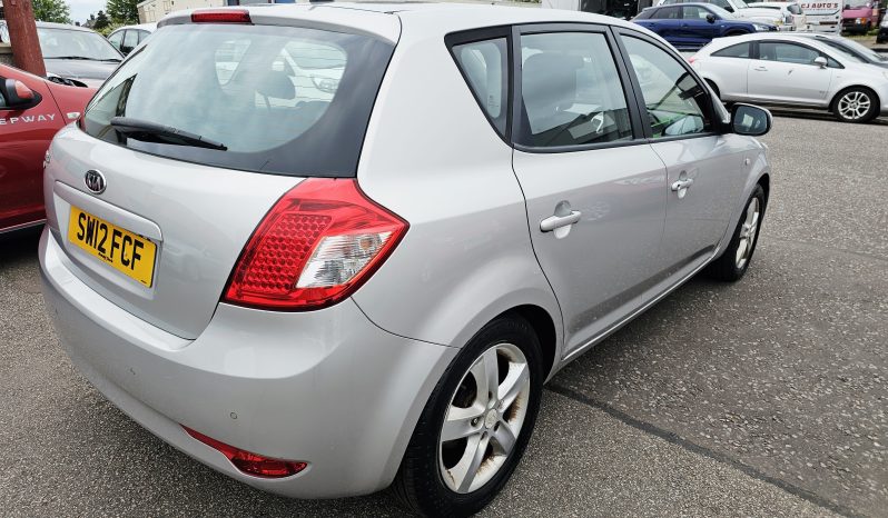 2012 Silver KIA CEED VR-7,1.4L Petrol.MOT June 2027.5Dr.FSH.Ulez free.2 Owner £2295 full