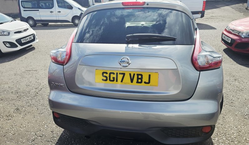 57k Miles! 2017 Silver Nissan Juke Tekna DIG-T, 1.2L Petrol,MOT June 2027. Aux. 5Dr.Cruise Control.Ulez free.Reverse Camera.2 Owner £6495 full