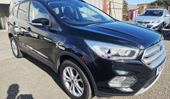 53k Miles! 2018 Black Ford Kuga Titanium TDCI, 1.5L Diesel.MOT June 2027.SUV .FSH.Ulez Free £9995 full