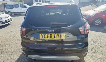 53k Miles! 2018 Black Ford Kuga Titanium TDCI, 1.5L Diesel.MOT June 2027.SUV .FSH.Ulez Free £9995 full