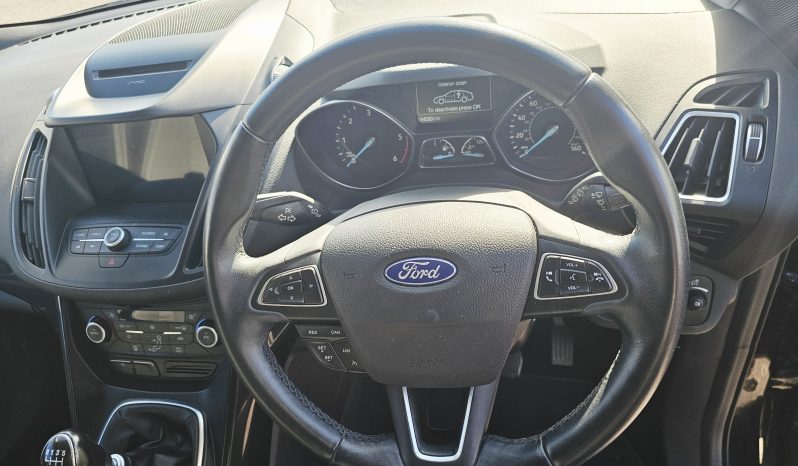 53k Miles! 2018 Black Ford Kuga Titanium TDCI, 1.5L Diesel.MOT June 2027.SUV .FSH.Ulez Free £9995 full