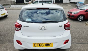 14k Miles! 2016 White Hyundai i10 Premium, 1L petrol, Mot March 2027.5dr. Aux.£20 tax. FSH.Ulez free.2 Owner £7495 full