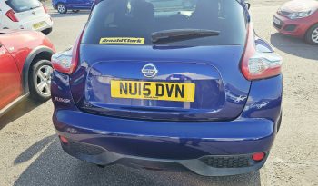 2015 Blue Nissan Juke Acenta DIG-T, 1.2L Petrol,MOT July 2027. Aux. 5Dr.Cruise Control.Ulez free £3495 full