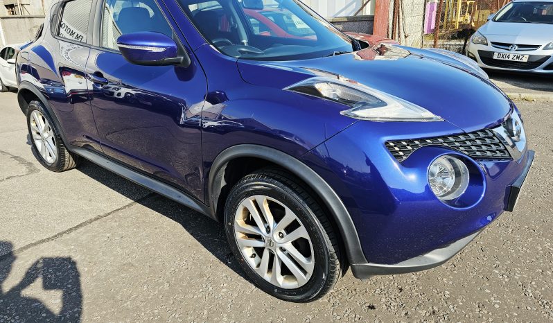 2015 Blue Nissan Juke Acenta DIG-T, 1.2L Petrol,MOT July 2027. Aux. 5Dr.Cruise Control.Ulez free £3495 full