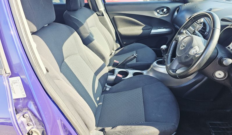 2015 Blue Nissan Juke Acenta DIG-T, 1.2L Petrol,MOT July 2027. Aux. 5Dr.Cruise Control.Ulez free £3495 full