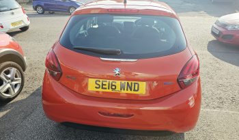 2016 Orange Peugeot 208 XS Pure Tech, 1.2L petrol. MOT July 2027.£20 Tax.Low Miles.Ulez free £3495 full
