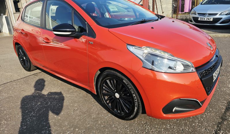 2016 Orange Peugeot 208 XS Pure Tech, 1.2L petrol. MOT July 2027.£20 Tax.Low Miles.Ulez free £3495 full