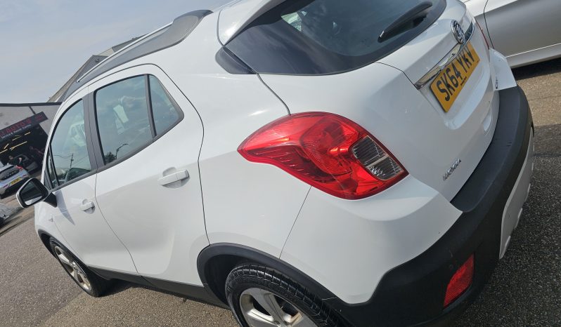 2014 White Vauxhall Mokka Tech line, 1.4 petrol.MOT March 2027.76k Miles.Ulez Free.FSH.2 Owner £3995 full