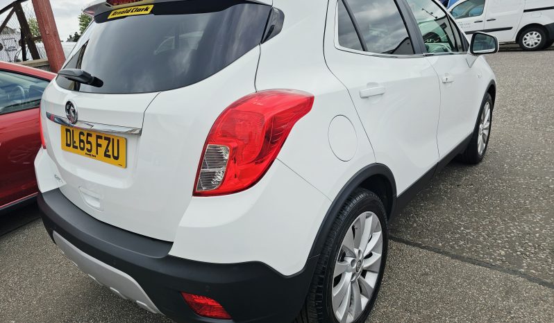 2015 White Vauxhall Mokka SE, 1.6L petrol.Full Leather.MOT May 2027.Low miles.FSH.Ulez Free.Heated seats £4195    full