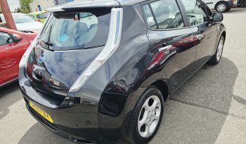 Automatic! 62k miles! 2016 Black Nissan Leaf 80kw Tekna .MOT December 2026.5Dr.£20 Tax.FSH.Reverse Camera.Ulez free.2 Owner £3995 full