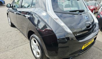 Automatic! 62k miles! 2016 Black Nissan Leaf 80kw Tekna .MOT December 2026.5Dr.£20 Tax.FSH.Reverse Camera.Ulez free.2 Owner £3995 full
